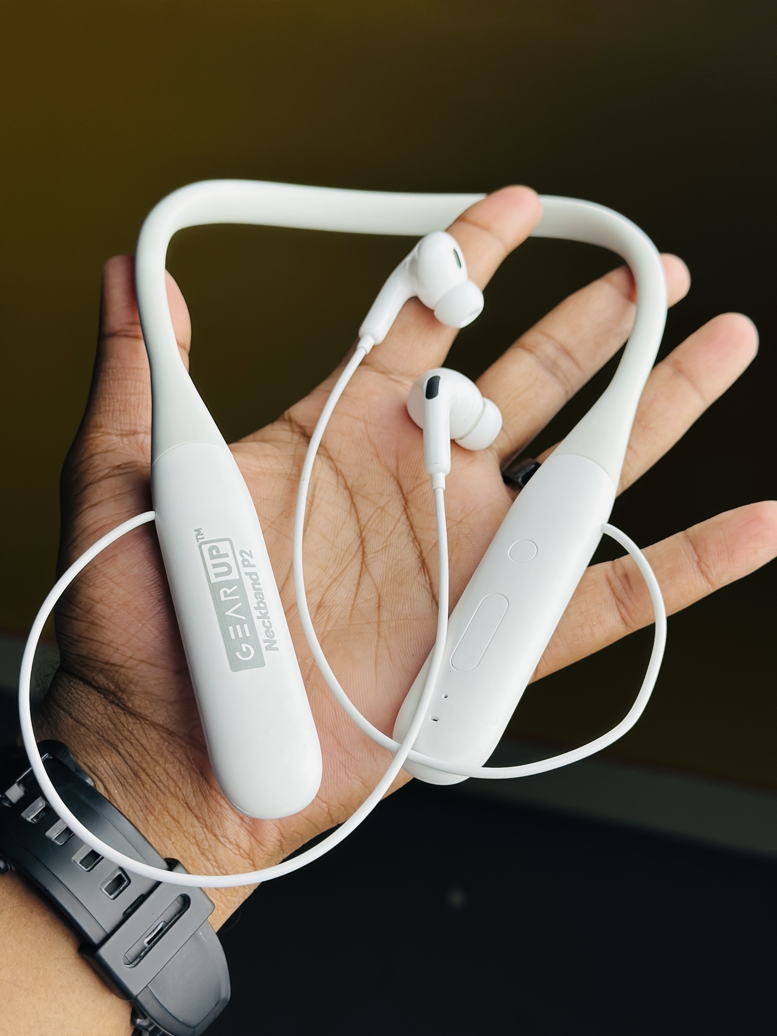 Premium GearUP Neckband P2 With Massive Battery Backup - Image 2