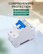 TOMZN RCBO TOB1L-63H—2P, 220V AC - Image 2