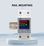 Adjustable VA Protector with Energy Meter— 230V, 63A - Image 2