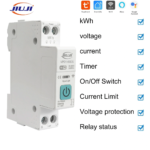 JIUJI Intelligence Switch With VA Protection—63A, 220V