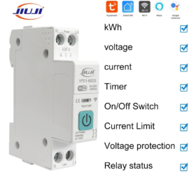 JIUJI Intelligence Switch With VA Protection—63A, 220V