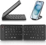 Rechargeable Ultra Slim Folding Pocket Bluetooth Keyboard - Image 3