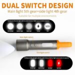 Rechargeable LED Flashlight Zoomable - Image 3