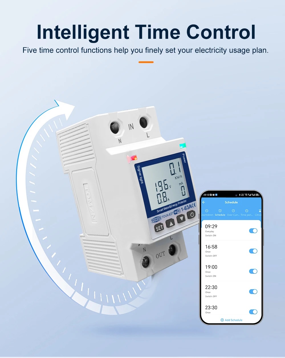 TOMZN TOVA-63T Intelligence Circuit Breaker—4th Gen - Image 7