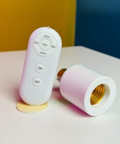 Alternative view of Smart Lamp Holder with Wireless Remote with Timer Funtion