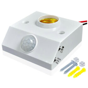 Motion Sensor Bulb Holder (E27, 240V)