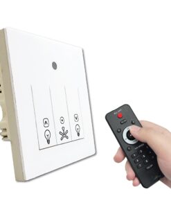 Remote Control Switch—Fan & Light (White)