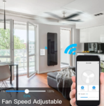 Wi-Fi & Remote Control Switch—Fan & Light (White) - Image 2