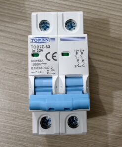 Alternative view of DC Circuit Breaker for Solar PV System— MCB, 2P, 1000V