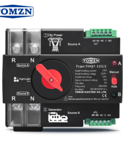 125A Dual Power Automatic Transfer Switch (ATS)