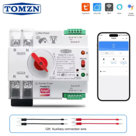 125A Dual Power Smart ATS, 220V—Tuya WiFi