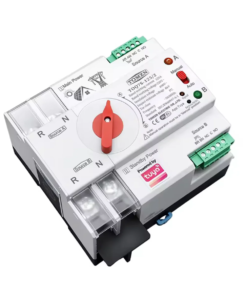 Alternative view of 125A Dual Power Smart ATS, 220V—Tuya WiFi