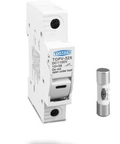 DC Fuse Holder with Fuse—1100V, Single Pole